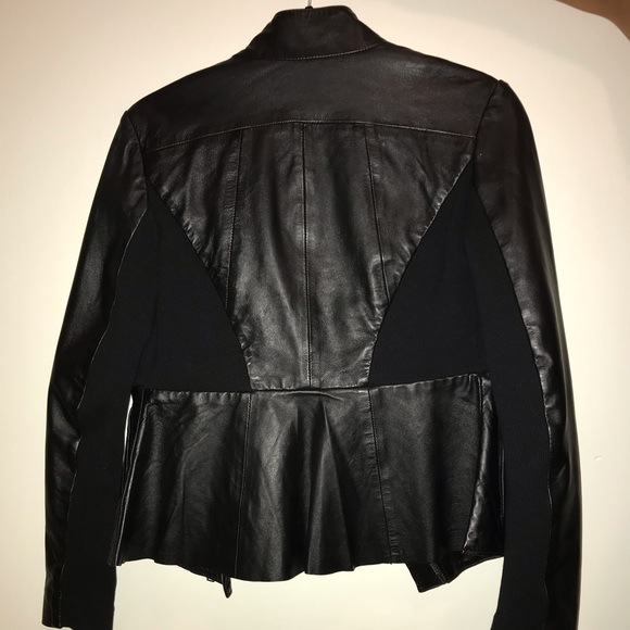 W118 by Walter Baker Black Leather Paula Jacket - Picture 8 of 8